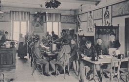 AK Monte Ceneri - Soldatenstube, inizio 1900 RARA