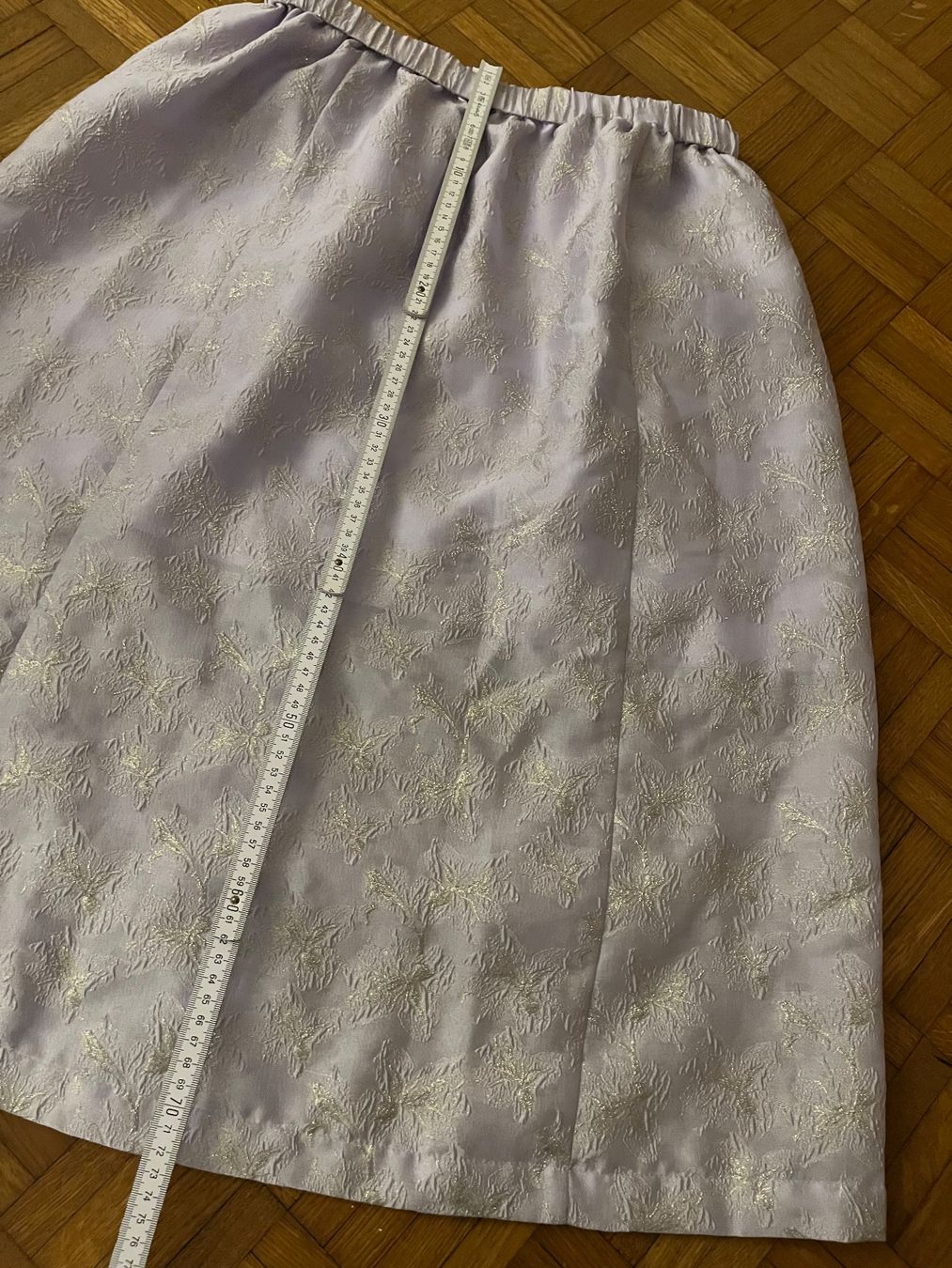 Monki Gonne: MONKI lila Midirock Midijupe Gr. S – Usato da Zürich venduto da MrsWollishofen 5