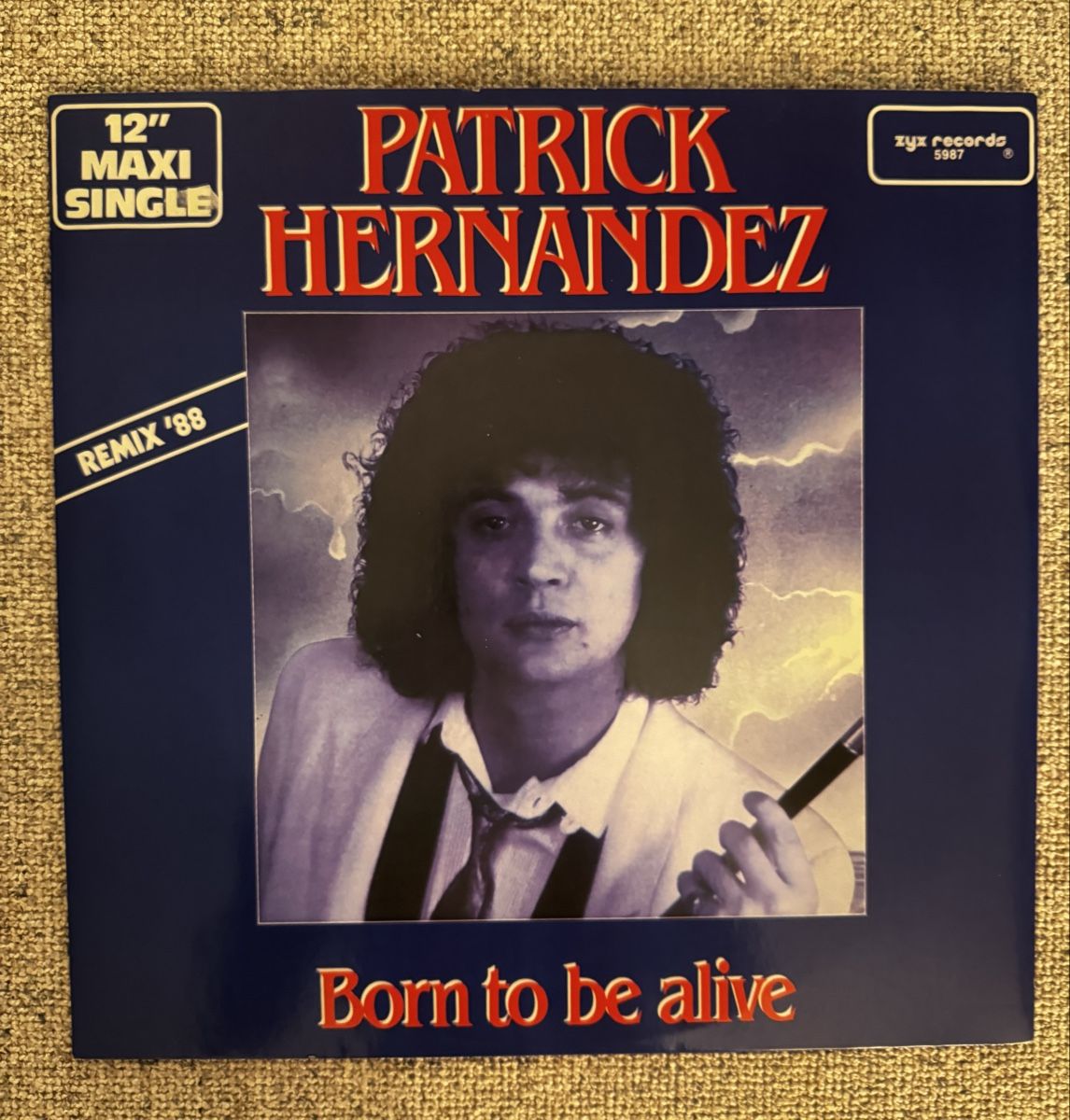Dischi in vinile: Patrick Hernandez -  Born to be Alive - 12" Maxi - 80s – Usato da Rorbas venduto da BlackstarRecords