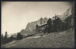 Foto-AK Schrina-Hochruck, Kurhaus Schrin