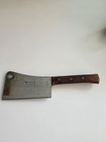 Fleischbeil 1x70 Stahl mit Holzgriff gebraucht