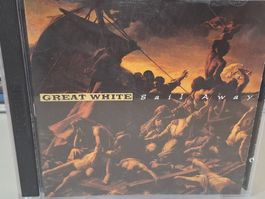 CD Great White -  Sail Away + Bonus CD  Anaheim Live