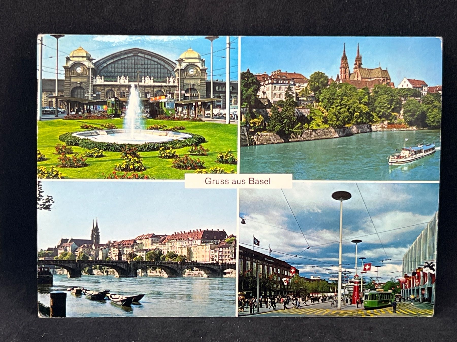 Cartes postales: Ansichtskarte "Gruss aus Basel" – D'occasion à Widnau par Brusi9