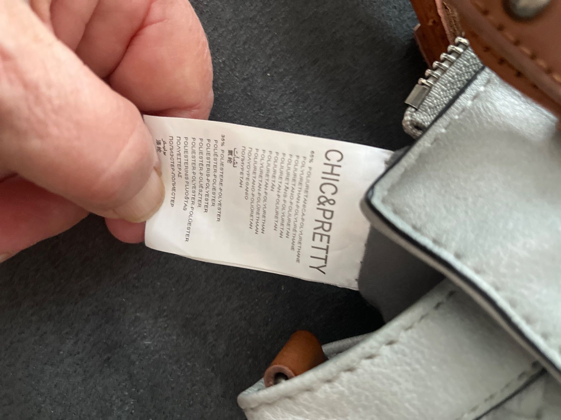 Borse da donna: Chic & Pretty Tasche grau, sehr gut erhalten – Usato da Niederhasli venduto da Suneblueme 8