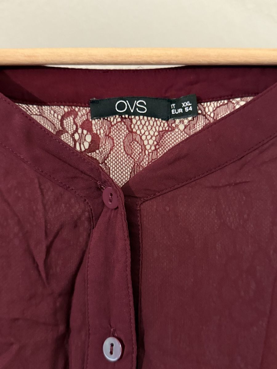 Camicette: OVS Bluse, bordeauxrot, Grösse XXL – Nuovo (secondo la descrizione) da Basel venduto da zukk_ 1