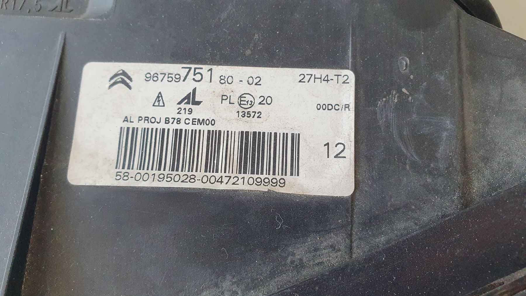 Citroën Fari: Citroën C4 Picasso, Scheinwerfer links – Usato da Kerzers venduto da Hemingway_Motors 1
