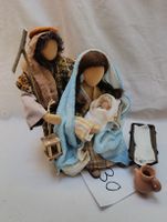 Schwarzenberger Krippefiguren Maria und Josef mit Jesuskind