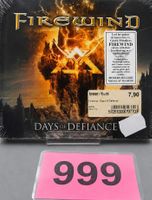 CD Firewind "Days Of Defiance", Nr. 999