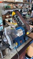 Bandschleifer mit Schleifbock WORKZONE M032150 guter Zustand