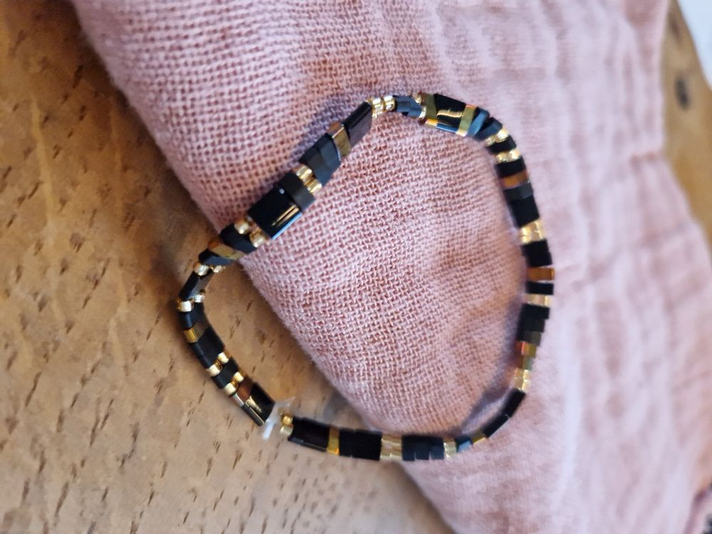 KELITCH Achat Perlenarmbänder - Miyuki Perlen Friendship Armbänder Damen