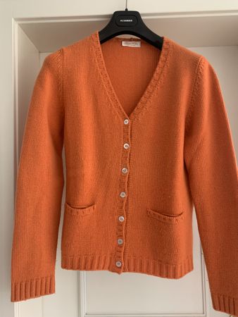Kaschmirjacke Gr. 38 Orange 