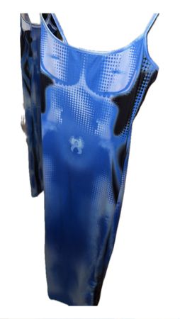 Sommerliches Kleid mit speziellem Print, Grösse M
