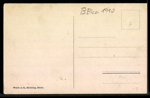 Cartes postales: AK Reichenbach, Panorama mit Blümlisalp – D'occasion à Berlin par bartko-reher 1