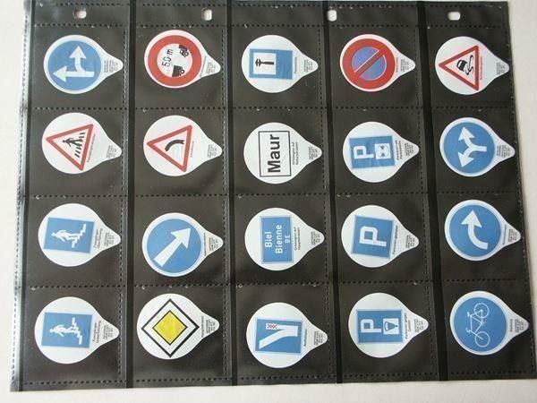 Coperchi dei cremini per caffè: Serie PS 24/93      Verkehrszeichen II – Usato da Niederglatt ZH venduto da herzblatt5449 1