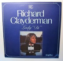 RICHARD CLAYDERMAN "Lady Di"  LP IN NEAR MINT!