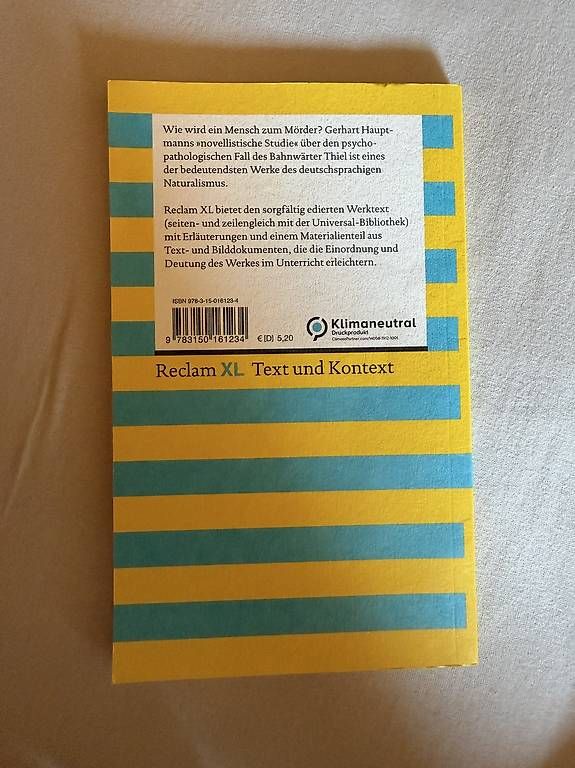 Bücher: Bahnwärter Thiel (Deutsch) – Gebraucht aus Sarnen von ale_7ph7 1