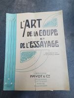 Antikes Mode Heft mit Schnittmuster L'Art De La Coupe - 1908