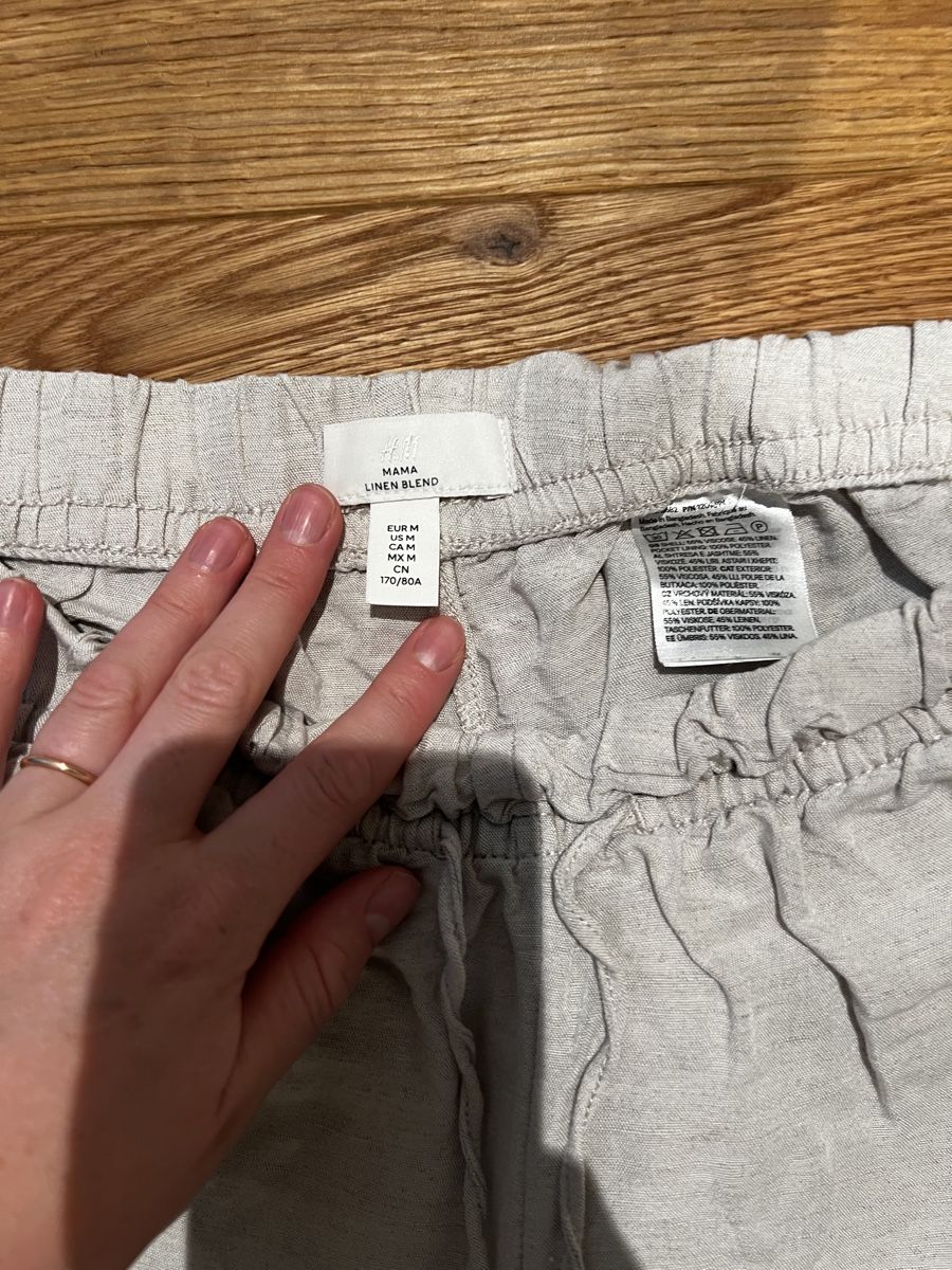 H&M Hosen: Schwangerschaft Hose linen M – Gebraucht aus Schafisheim von RubyWalter 1