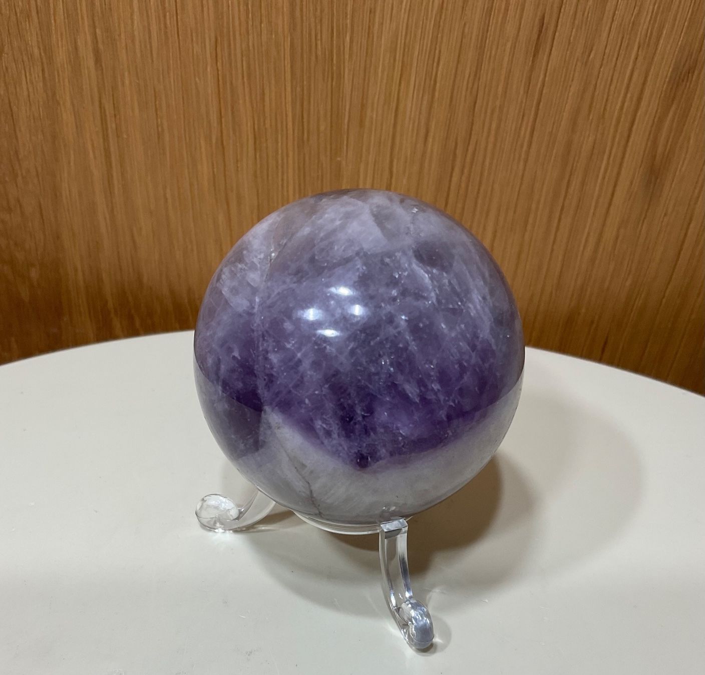 Minerali & Pietre curative: Amethyst Kugel mit Ständer aus Madagaskar – Nuovo (secondo la descrizione) da Gibswil venduto da BestePreis 1