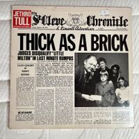 Jethro Tull ‎– Thick As A Brick vinyl lp 1977 US pressing