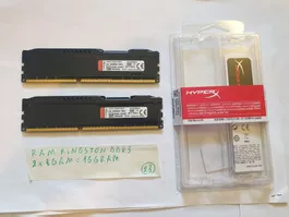 Lot de Ram / Kingston / DDR3 / 1600 / 2x8Gram / 16Gram