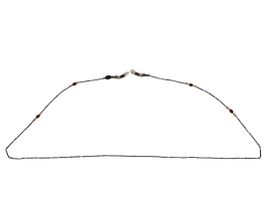 Brillenkette mit roten Steinchen