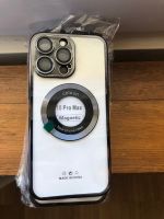 iPhone 15 Pro Max Hülle, neu, magnetisch, transparent.