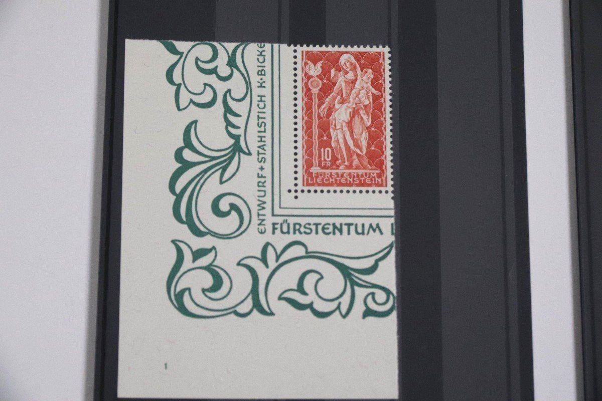 Alle Briefmarken: Kleines Lichtenstrein- Marken Konvolut – Gebraucht aus Zug von Kunst-Fundgrube 1