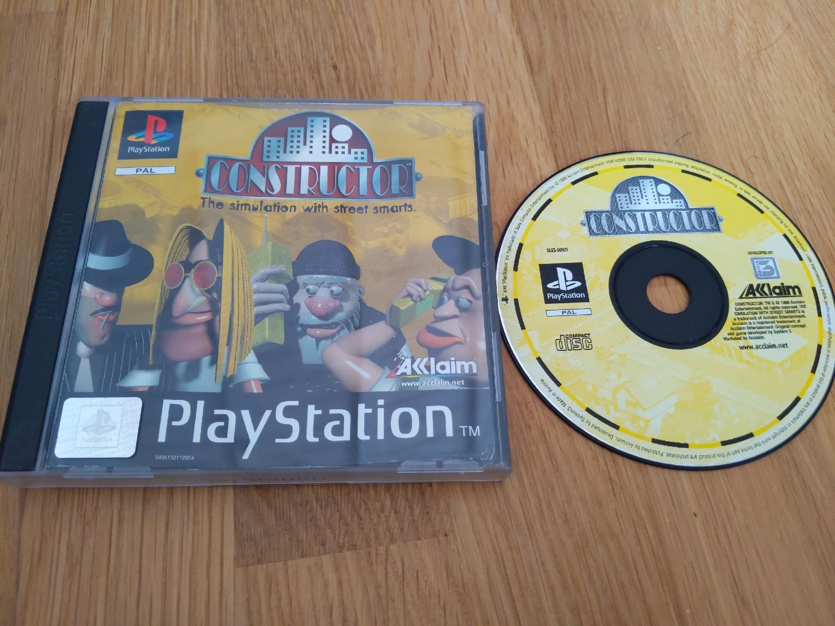 Sony Spiele: PlayStation Constructor PAL – Gebraucht aus Unterseen von ain_h852