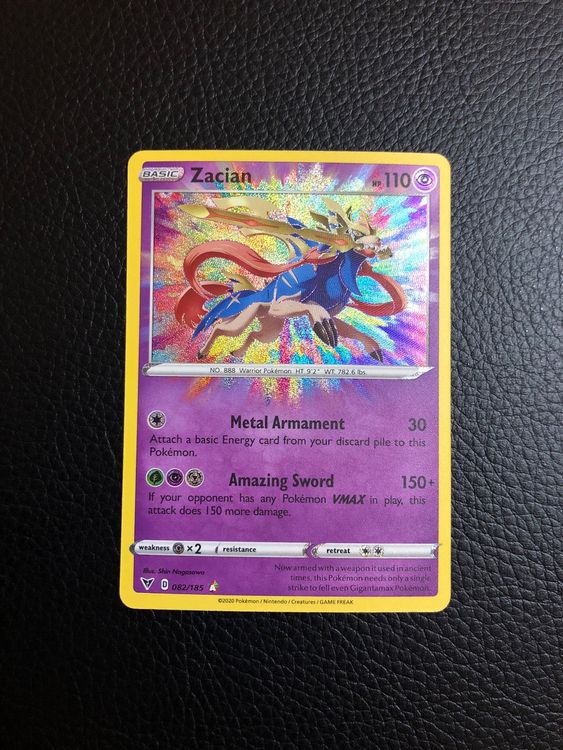 Vivid Voltage Zacian amazing rare 82/185 Ab 1 (Gebraucht) in Paradiso ...
