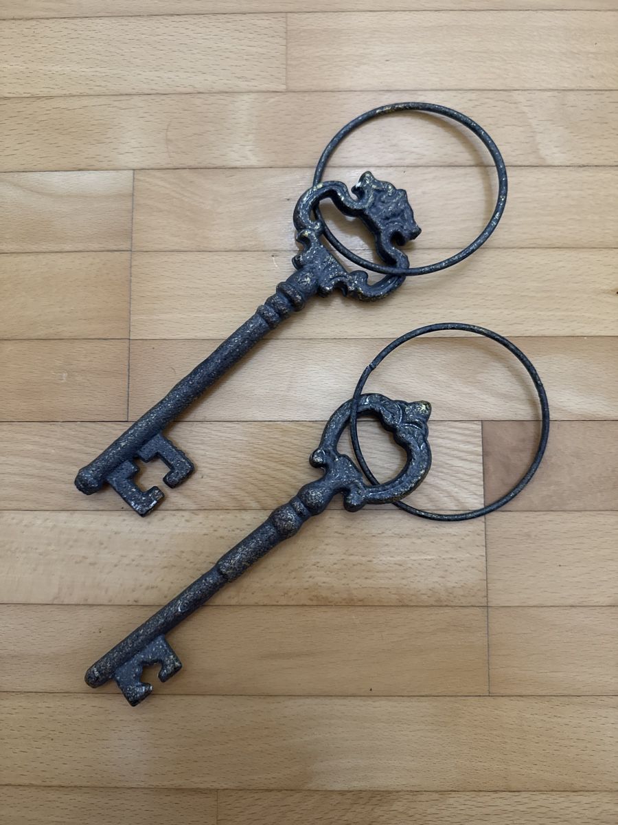 Toutes les décorations: Dekoschlüssel Metall (schwer)  – D'occasion à Winkel par _OachKatzerl_
