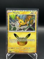 Pikachu Celebration 30th Pokémon Karten DE