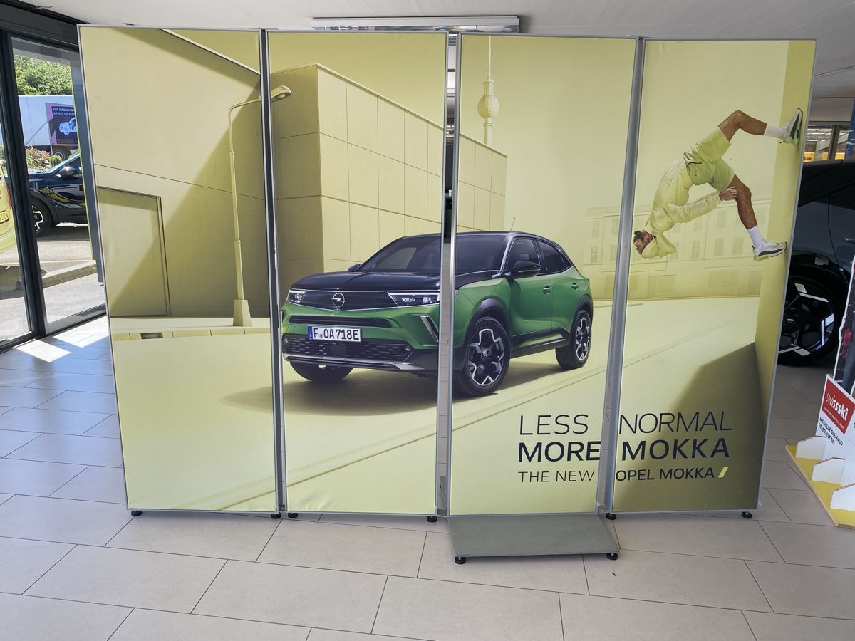 Paravents: Flex-Wall mit OPEL MOCCA 186x269cm – D'occasion à Hägglingen par Karin0802