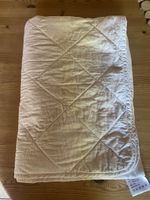 Extraleichtes Duvet Wildseide/Schurwolle 160x210