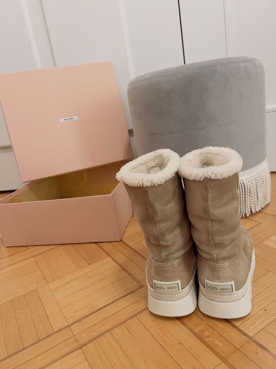 Scarpe da donna: MIU MIU Boots/Stiefel – Usato da Zürich venduto da VicParis5 5