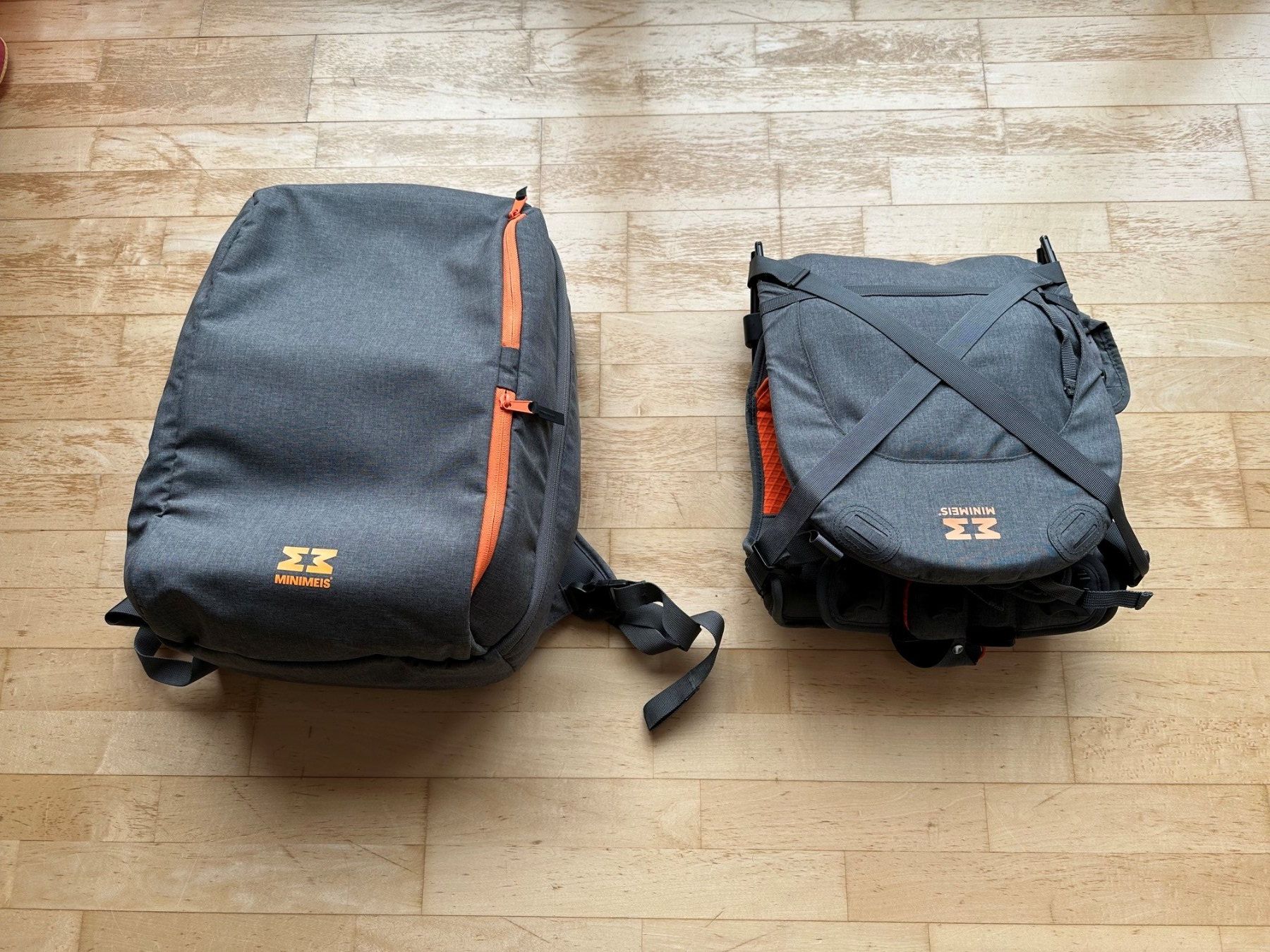 Bauch- & Rückentragen: Minimeis G4 Kindertrage inkl. Rucksack – Gebraucht aus Meilen von ThorstenF 2