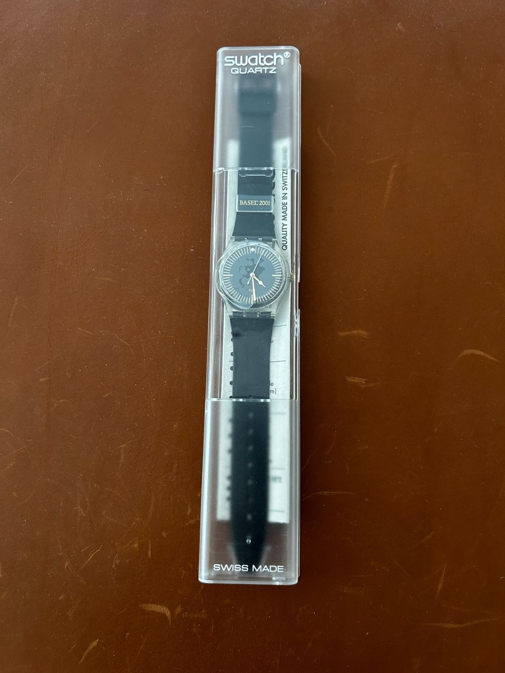 Swatch Uhren: Montre Swatch BASEL 2001 Edition spéciale ! – Neu und originalverpackt aus Tavannes von Zitume 4