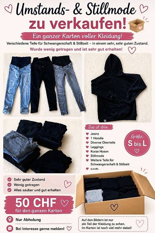 Kleiderpakete: Umstandsmode – Gebraucht aus Dietikon von lau_v777