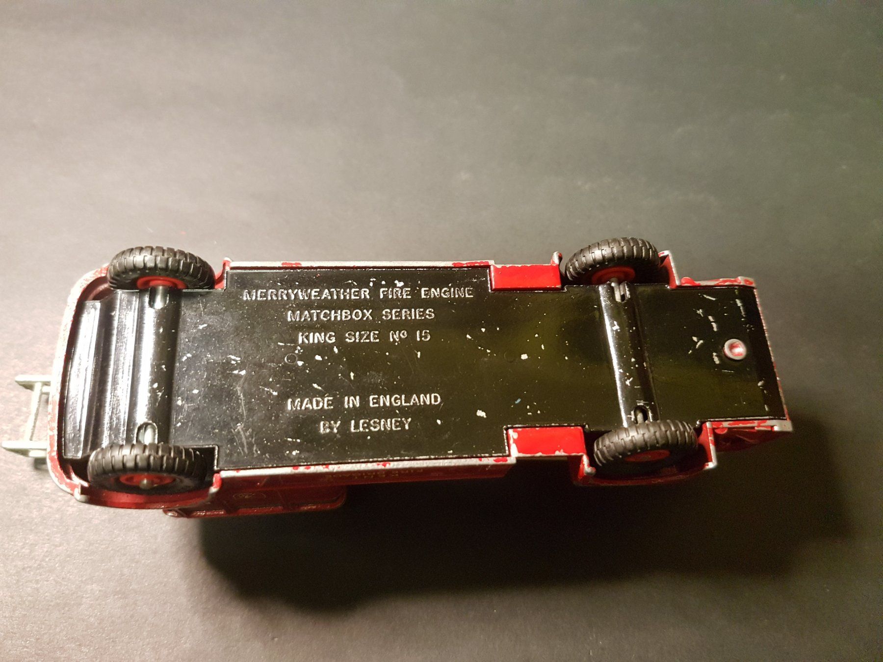 Matchbox Modellini d'auto: Matchbox King Size N° 15, Merryweather Fire Engine – Usato da Martigny venduto da Abm1000 2