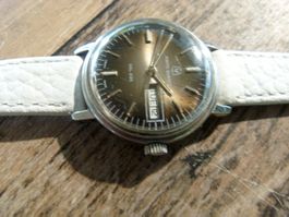 Original Fontes Unisex Uhr mit Daydate top genau Vintage pur