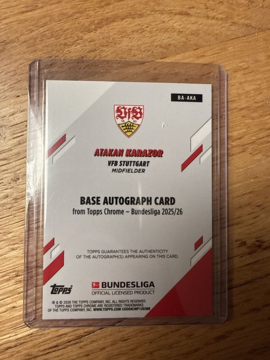 Autografi: Atakan Karazor Autograph 2/25 – Nuovo (secondo la descrizione) da Waldkirch venduto da Doreen3 1