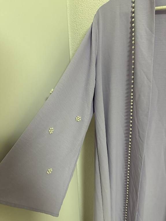 Vestiti: Abaya Violett mit weissen Perlen – Nuovo e nell'imballaggio originale da Niederwangen BE venduto da by_nisrin 2