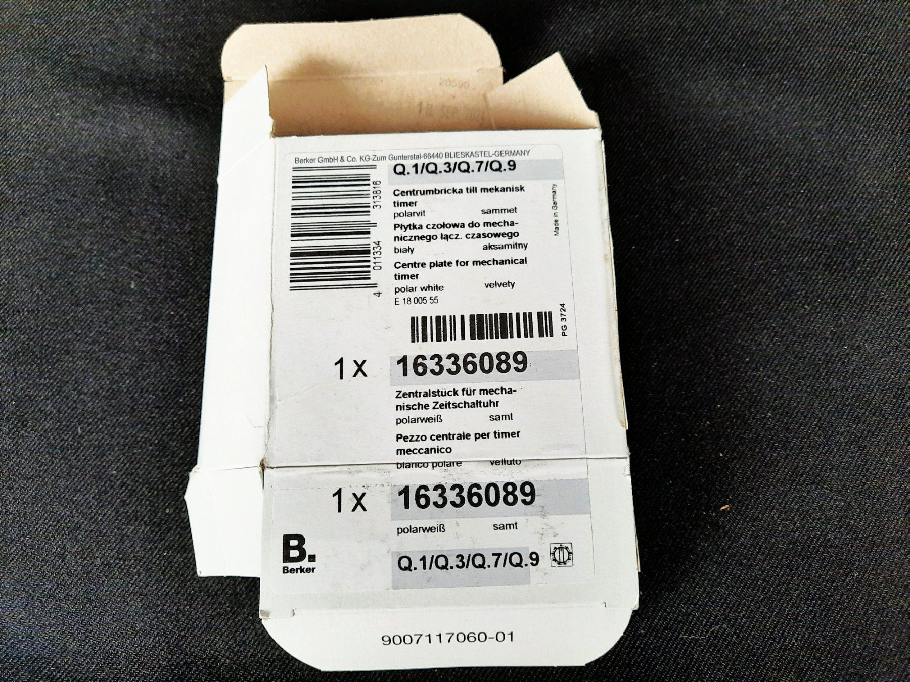 Interruttori: BERKER 16336089 Regulierknopf – Nuovo (secondo la descrizione) da Beinwil am See venduto da Restwert_Beinwil 5