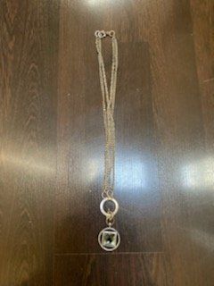 Catenine: lange kette silberfarben – Usato da Schwarzenberg LU venduto da kindler007 1