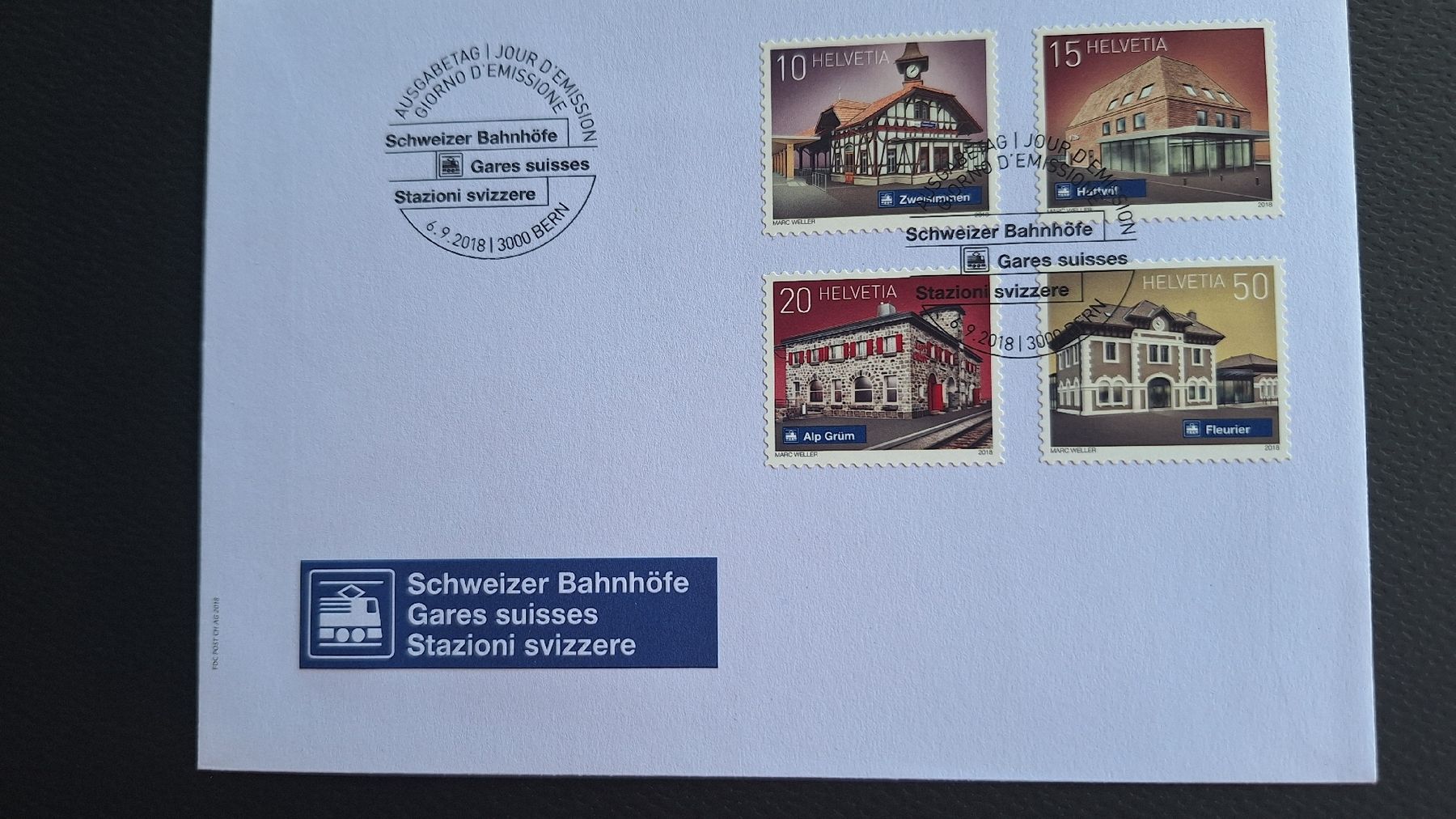 Tutti i francobolli: 2018,Nr.1687-1690,FDC – Nuovo (secondo la descrizione) da Pratteln venduto da walti-6060