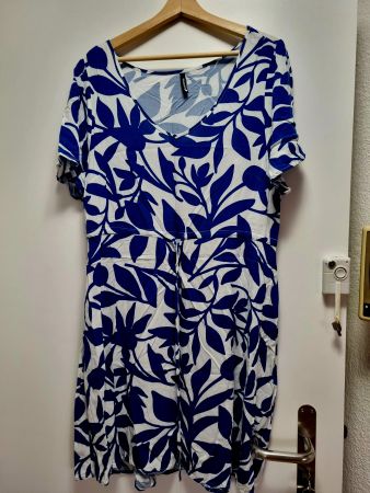 Viskose Sommer Kleid L NEU