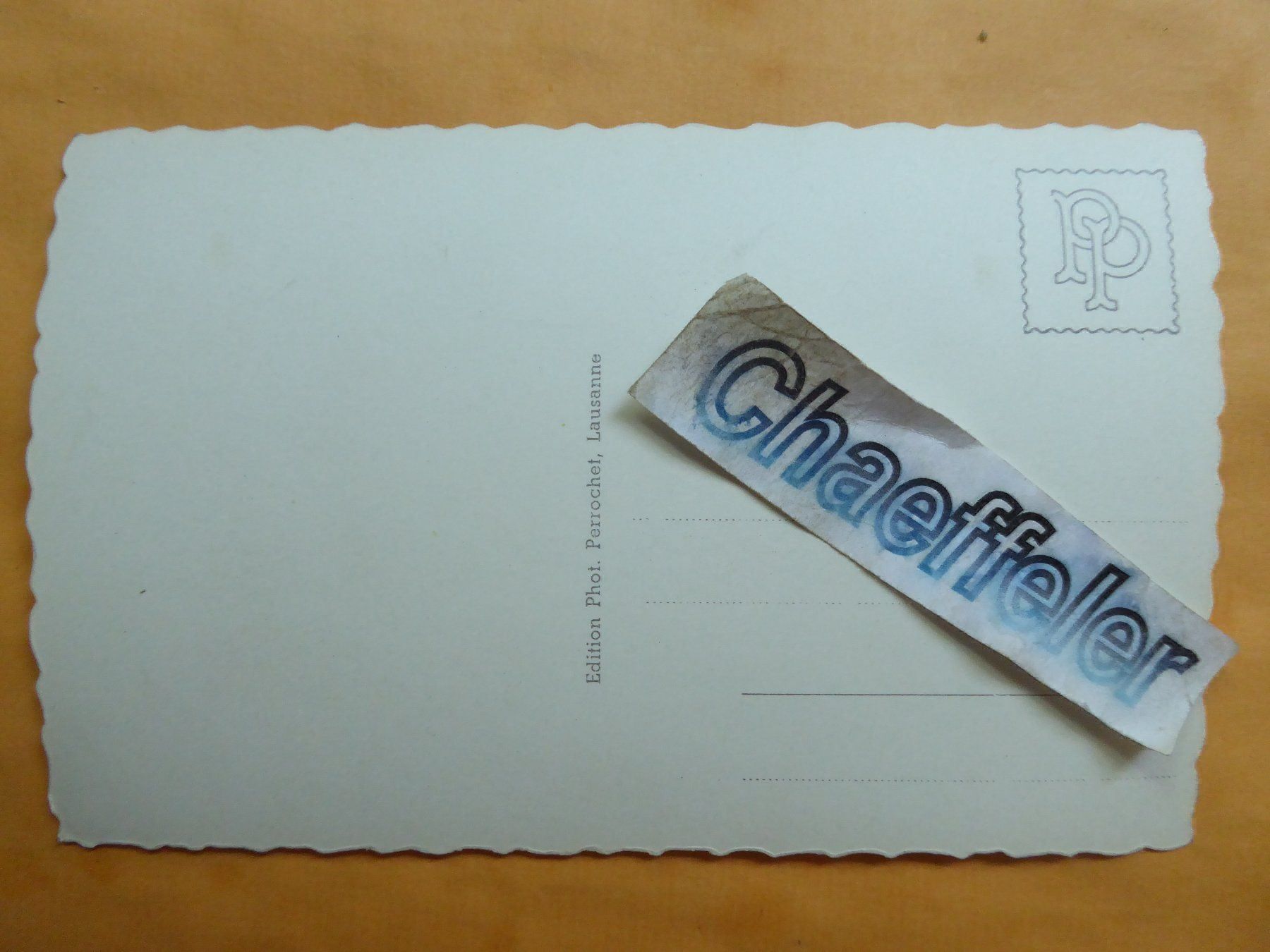 Cartes postales: Trient et Eglise – D'occasion à Zürich par Chaeffeler 1