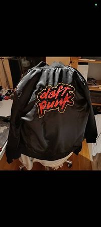Veste satin Daft Punk M Neuve