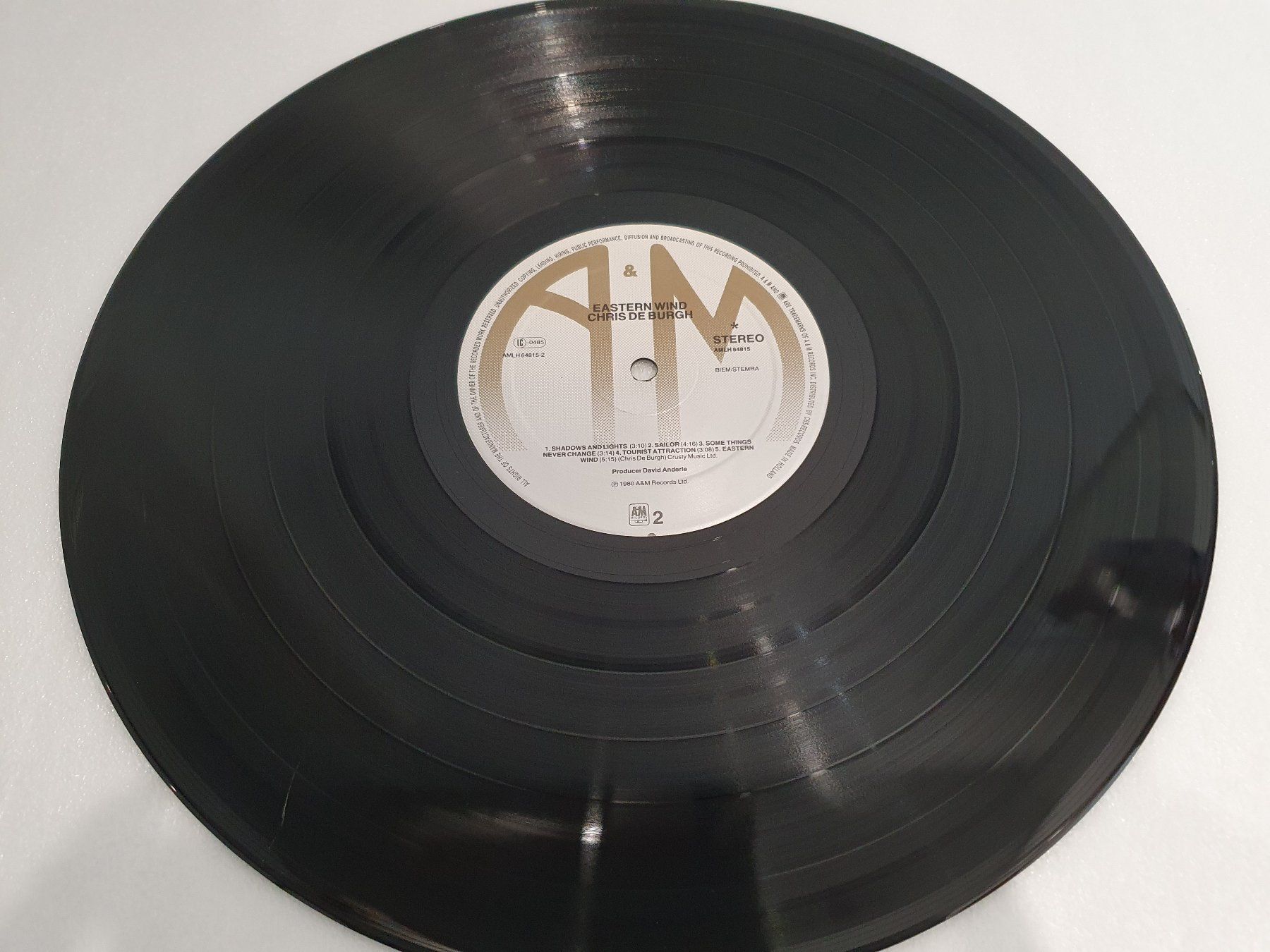 Dischi in vinile: Chris de Burgh – Eastern Wind – Usato da Uster venduto da Vinyl-Leidenschaft 4