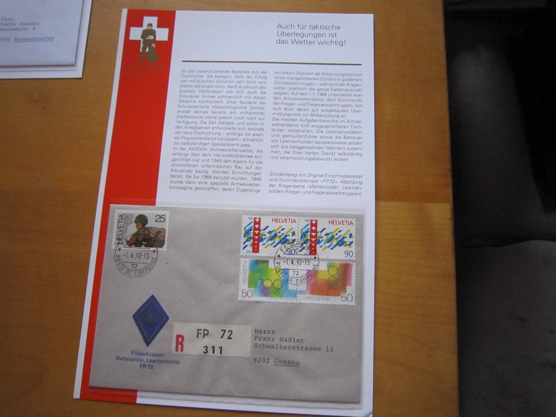 Tous les timbres: S1 Feldpost Belege – D'occasion à Giubiasco par sal_9j6w 7